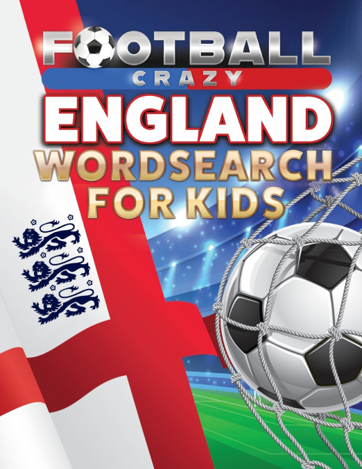 Football Crazy England Wordsearch For Kids