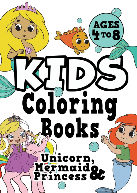 Kids Coloring Books Ages 4-8