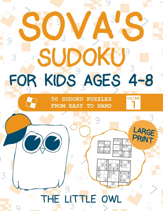 Sova’s Sudoku For Kids Ages 4-8