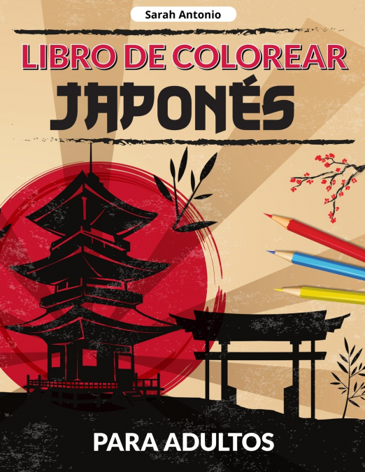 Libro de colorear japonés para adultos