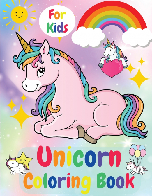 Unicorn Coloring Book For Kids