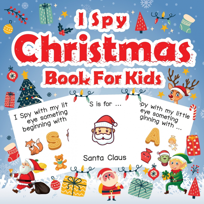 I Spy Christmas Book For Kids
