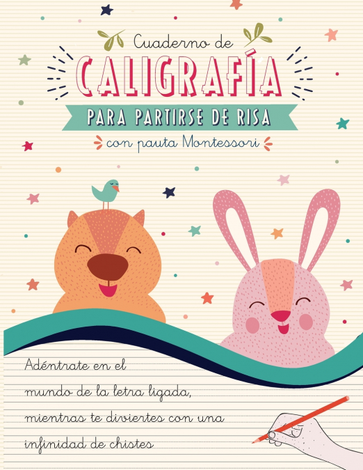 Cuaderno de Caligrafía para Partirse de Risa con Pauta Montessori