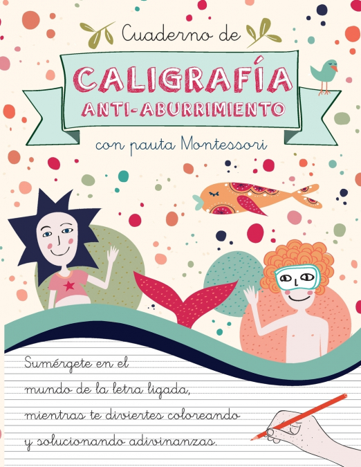 Cuaderno de Caligrafía Anti-Aburrimiento con Pauta Montessori