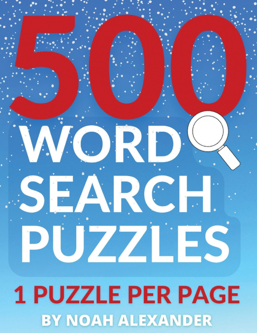 500 Word Search Puzzles