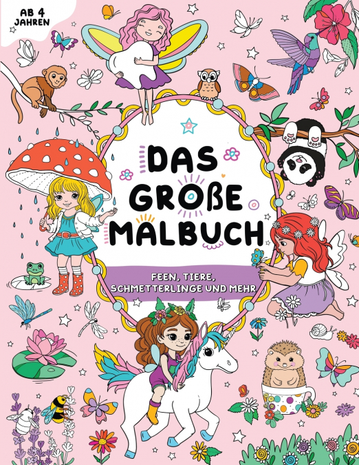 Das große Malbuch für Mädchen