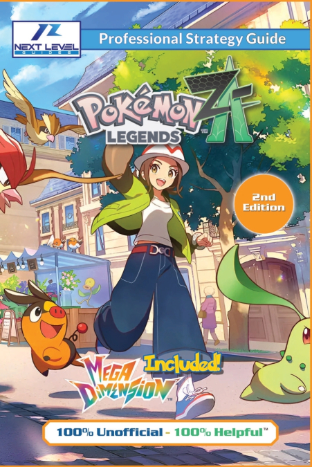 Pokemon Legends Z-A Strategy Guide Book (2nd Edition - Full Color)