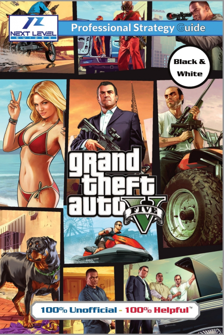 Grand Theft Auto V Strategy Guide Book (Budget-Friendly Black and White)