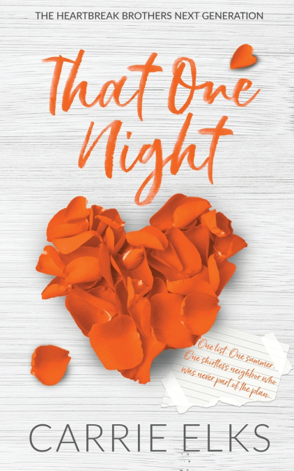 That One Night - Alternative Cover Edition