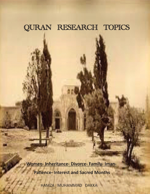 QURAN RESEARCH TOPICS