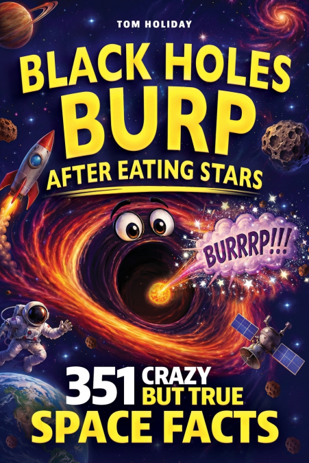 BLACK HOLES BURP AFTER EATING STARS