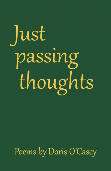 Just passing thoughts