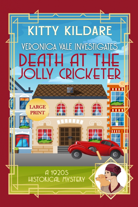 Death at the Jolly Cricketer - Large Print