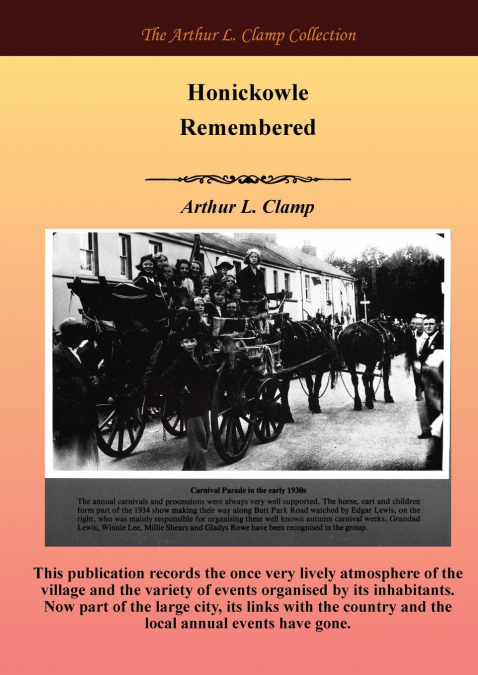 Honicknowle Remembered