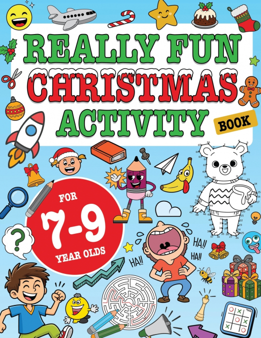 Really Fun Christmas Activity Book For 7-9 Year Olds