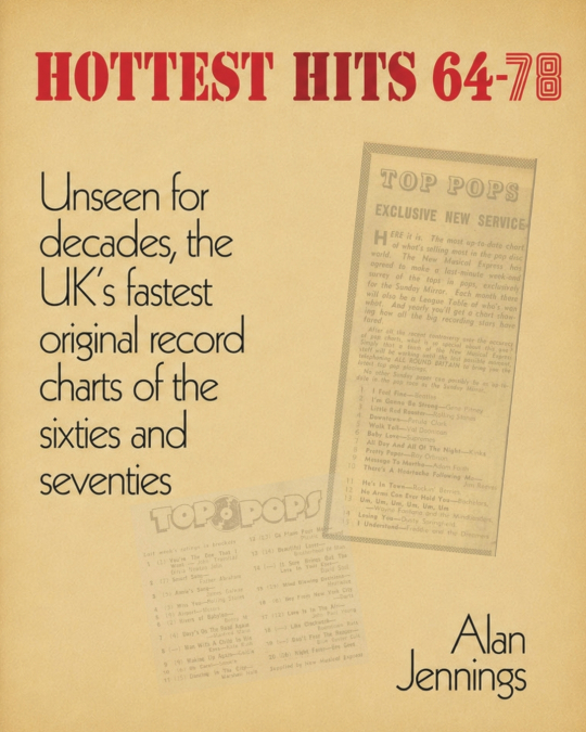 Hottest Hits 64-78  - Unseen for decades, the UK’s fastest original record charts of the sixties and seventies