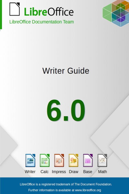 LibreOffice 6.0 Writer Guide