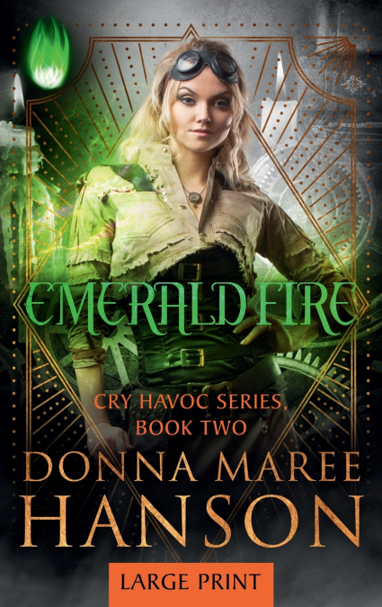 Emerald Fire-Large Print
