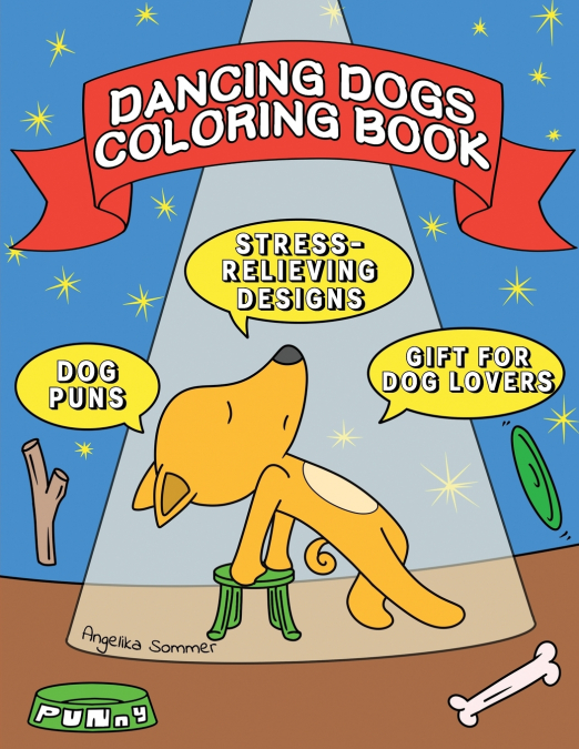 Dancing Dogs Coloring Book