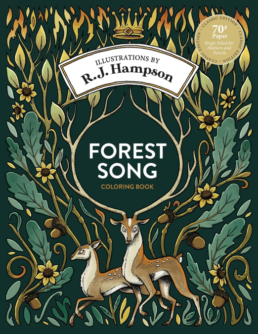 Forest Song Coloring Book