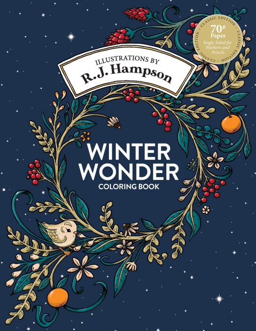 Winter Wonder Coloring Book