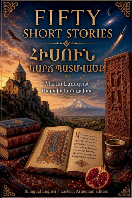 FIFTY SHORT STORIES ՀԻՍՈՒՆԿԱՐՃ  ՊԱՏՄՎԱԾՔ - Bilingual English / Eastern Armenian edition