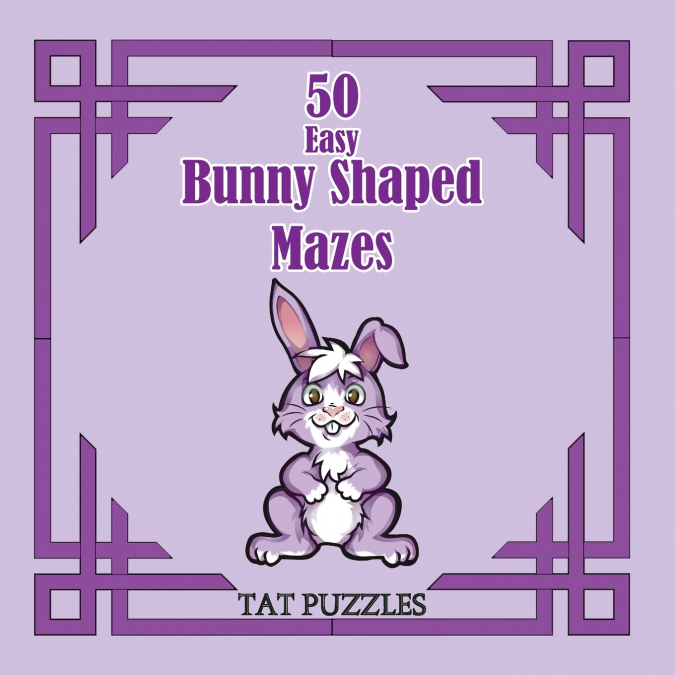 50 Easy Bunny Shaped Mazes