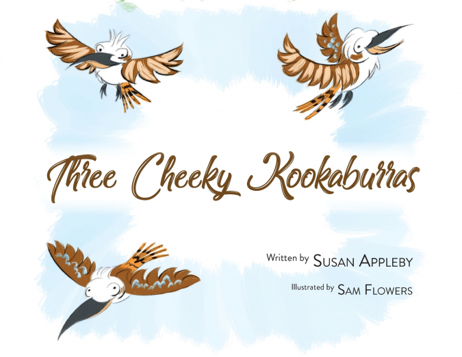 Three Cheeky Kookaburras
