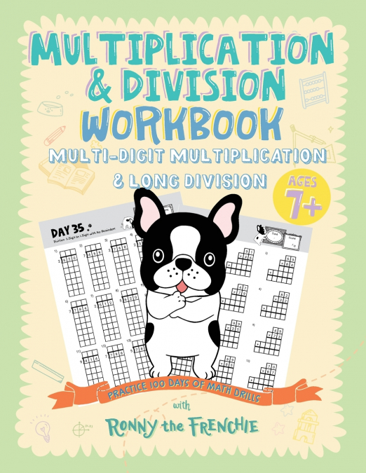 Multiplication & Division Workbook - Multi-Digit Multiplication & Long Division