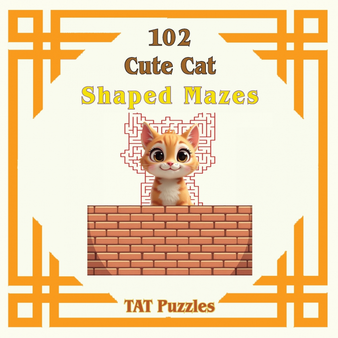 Cute Cat Shaped Mazes