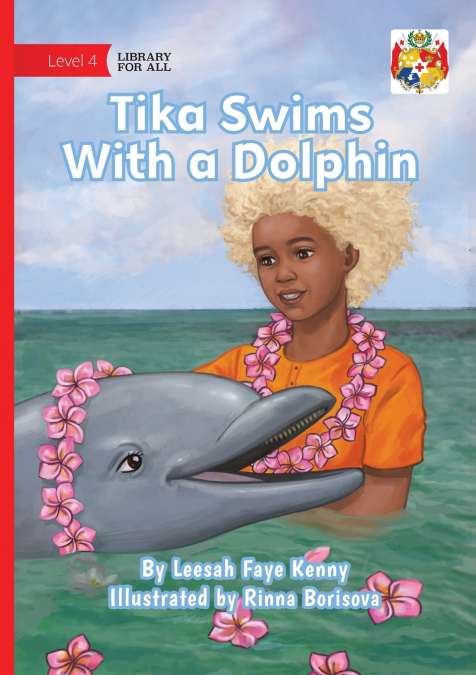 Tika Swims With a Dolphin