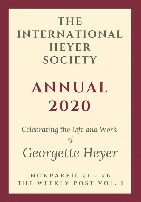 The International Heyer Society Annual 2020