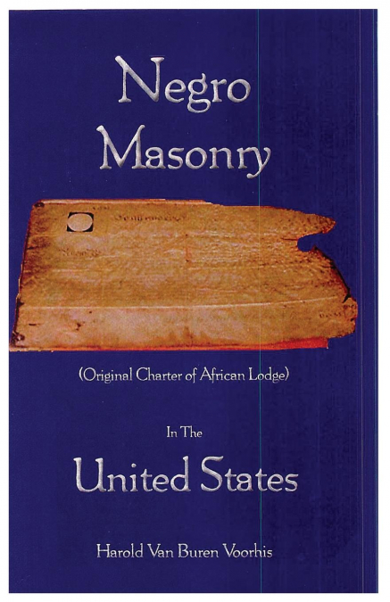 Negro Masonry In The United States