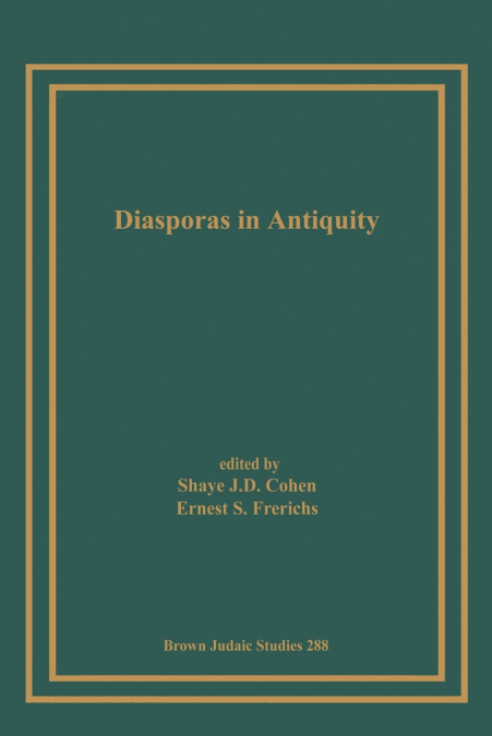Diasporas in Antiquity