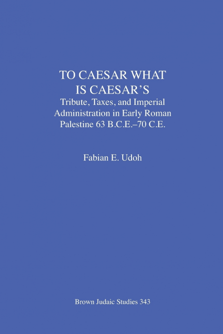 To Caesar What Is Caesar’s