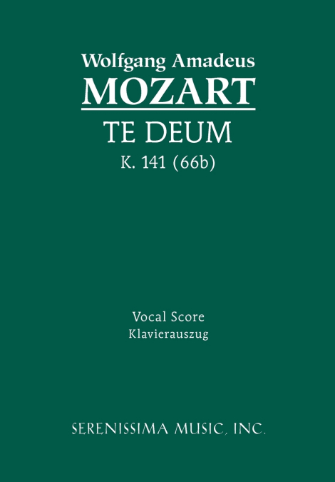 Te Deum, K.141 / 66b