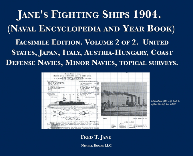 Jane’s Fighting Ships 1904. (Naval Encyclopedia and Year Book)