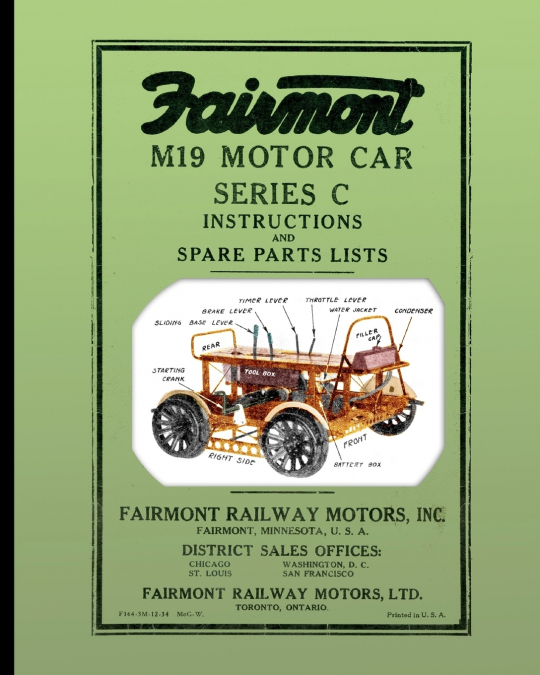 Fairmont M19 Motor Car Series C