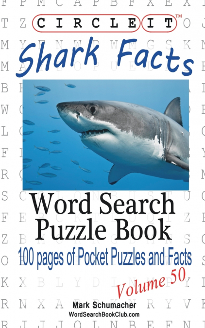 Circle It, Shark Facts, Word Search, Puzzle Book