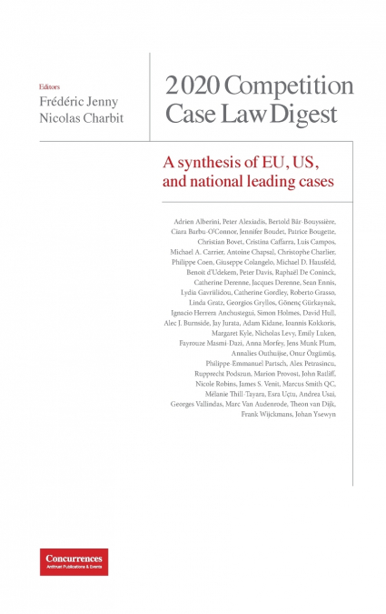 2020 Competition Case Law Digest