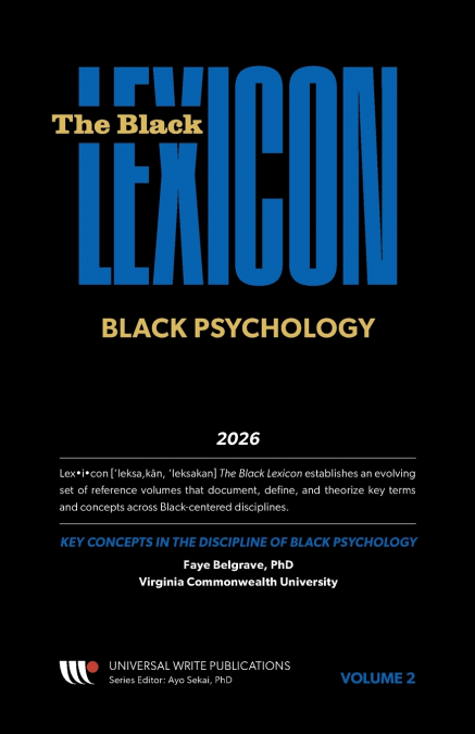 KEY CONCEPTS IN THE DISCIPLINE OF BLACK PSYCHOLOGY