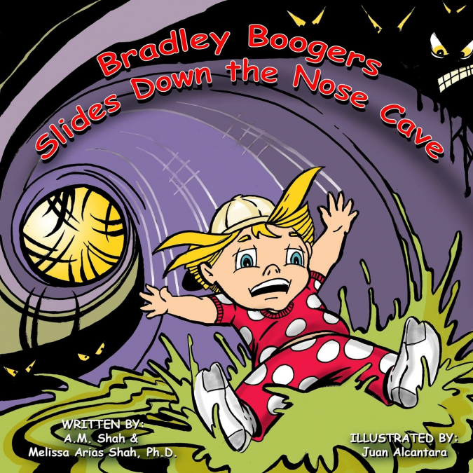Bradley Boogers Slides Down the Nose Cave