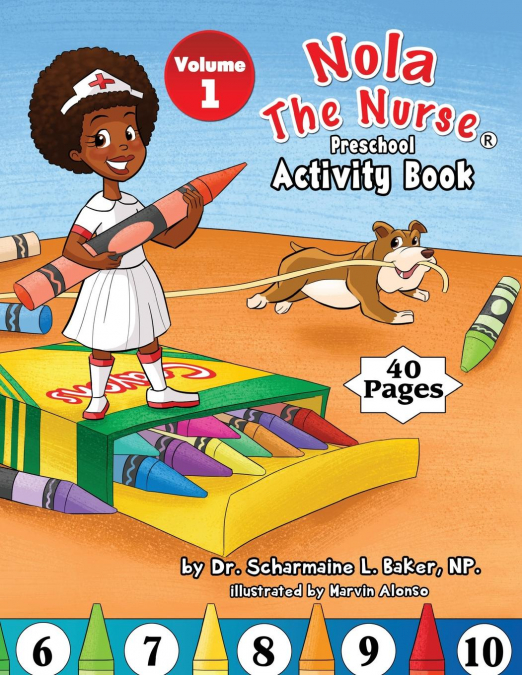 Nola The Nurse Preschool Activity Book