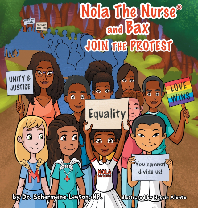 Nola The Nurse & Bax Join the Protest