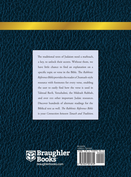 Rabbinic Reference Bible