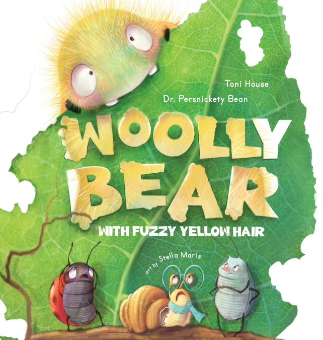 Woolly Bear With Fuzzy Yellow Hair wants to be a Moth