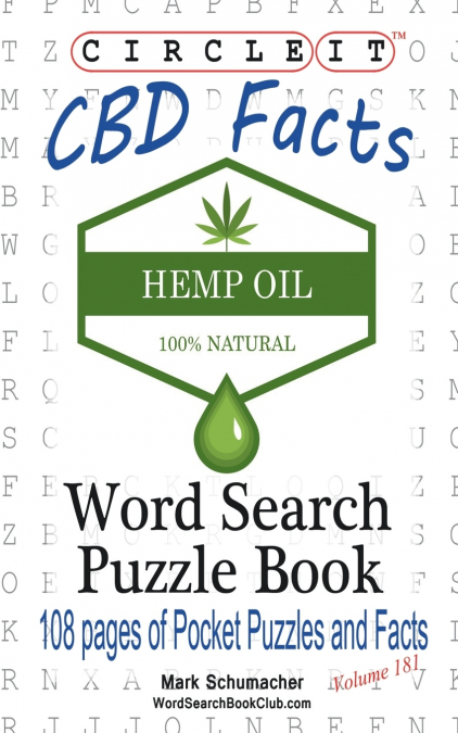 Circle It, Cannabidiol CBD Facts, Word Search, Puzzle Book