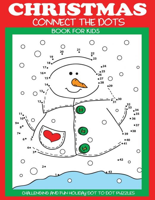 Christmas Connect the Dots Book for Kids
