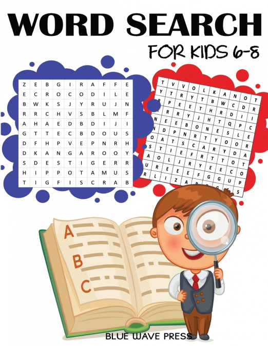 Word Search for Kids 6-8