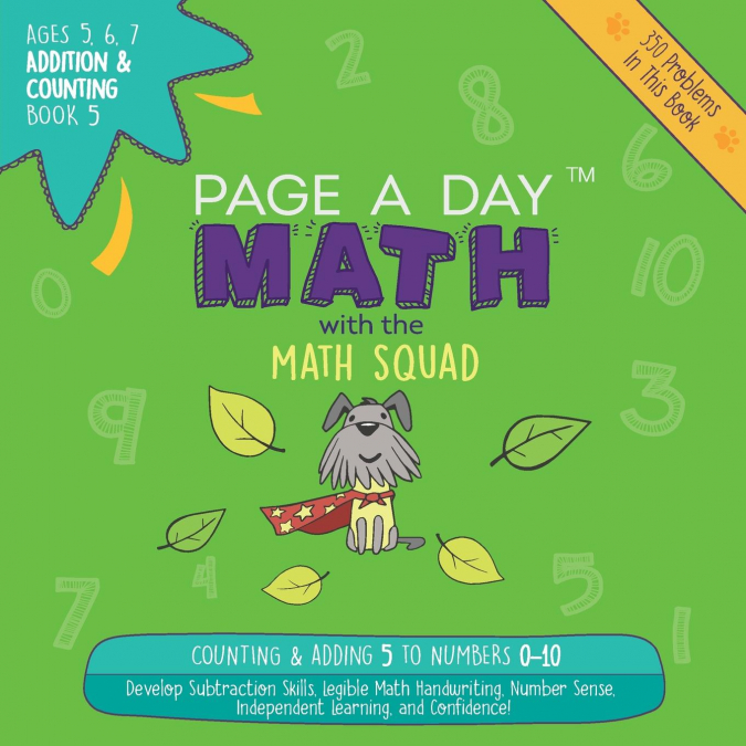 Page A Day Math Addition & Counting Book 5